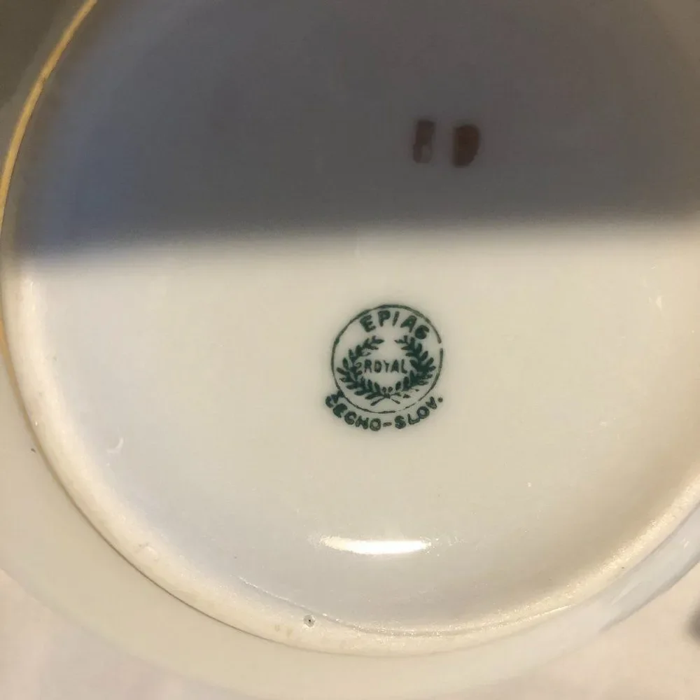 Vintage Royal Epiag Sugar/creamer Bowl echo Floral.       F1